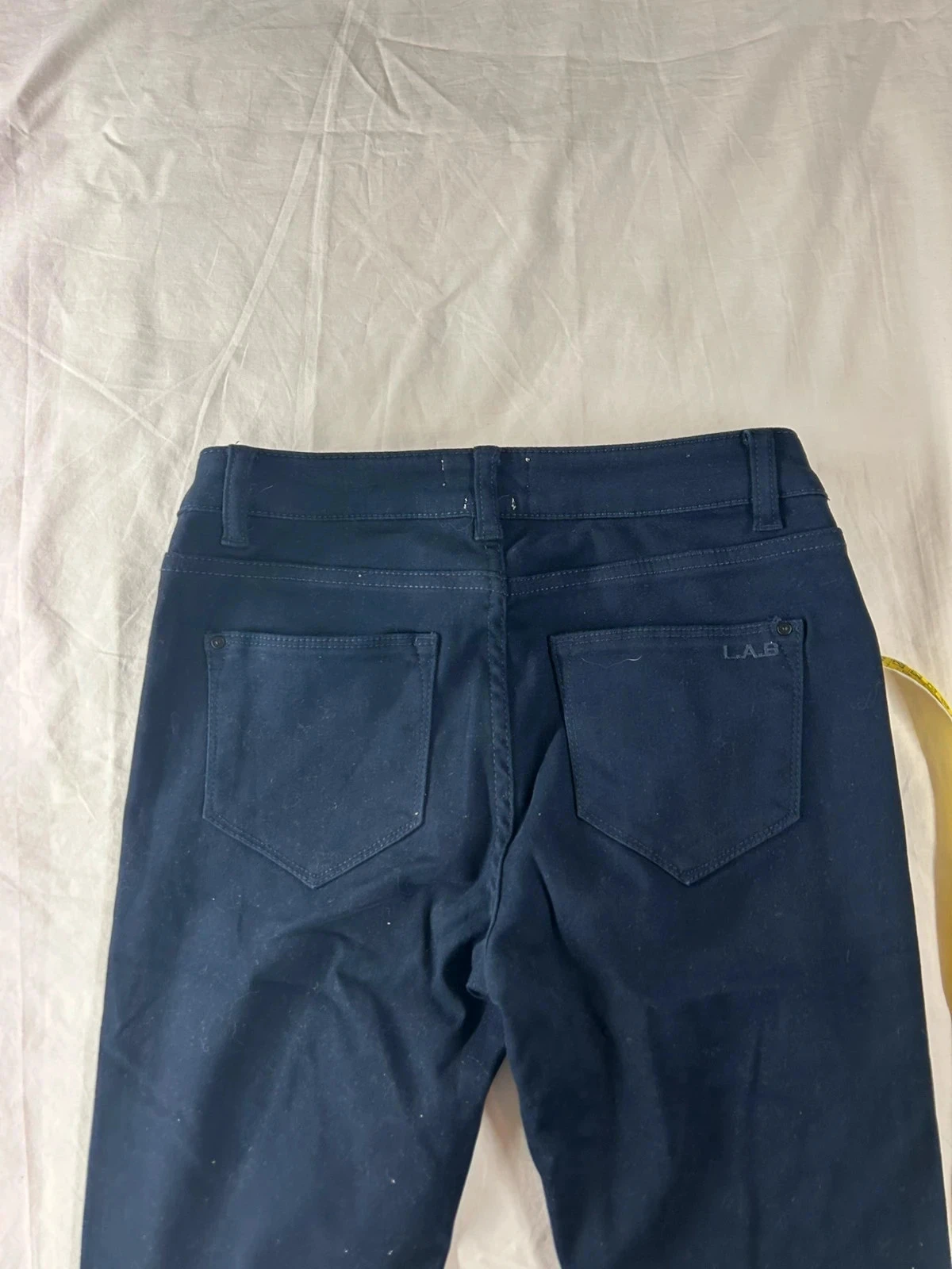 Calça jeans azul marinho lab dip paris slim fit – photo 11